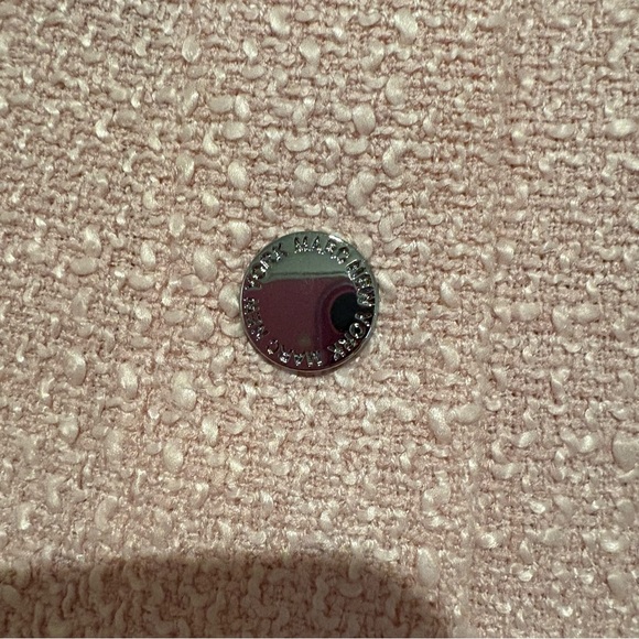 Marc New York Andrew Marc Button Front tweed Mini Skirt pink Size 16 - Picture 3 of 9